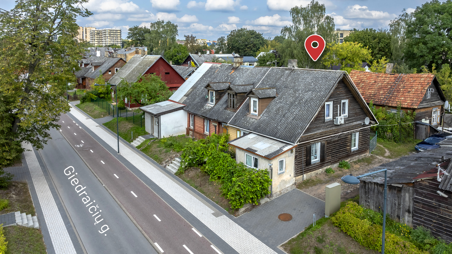 Giedraičių g. 11, Šnipiškėse, Vilniuje, 70.51 m2 ploto butas